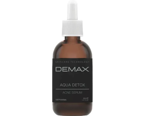 Сыворотка против акне для проблемной кожи Demax Aqua Detox Acne Serum 50 мл