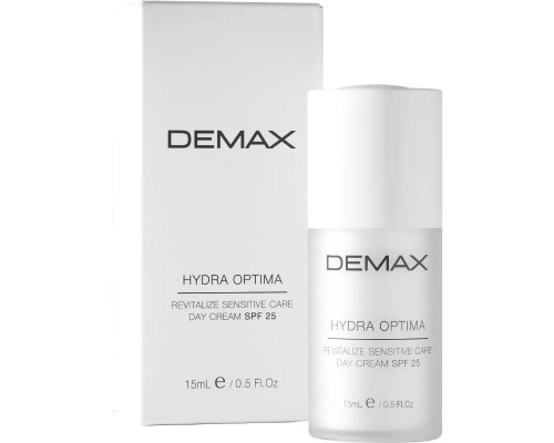 Увлажняющий дневной крем SPF 25 для сухой и чувствительной кожи Demax Revitalize Sensitive Care Day Cream, 15 мл