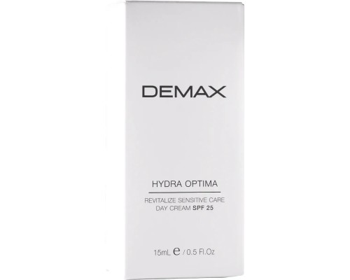 Увлажняющий дневной крем SPF 25 для сухой и чувствительной кожи Demax Revitalize Sensitive Care Day Cream, 15 мл