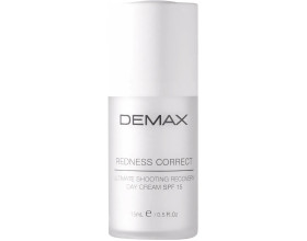 Регенеруючий крем-флюїд SPF 15 для чутливої шкіри з куперозом Demax Ultimate Shooting Recovery Day Cream, 15 мл