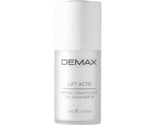 Антивозрастной пептидный лифтинг крем SPF 25 Demax Peptide Concept Ultra Day Cream, 15 мл