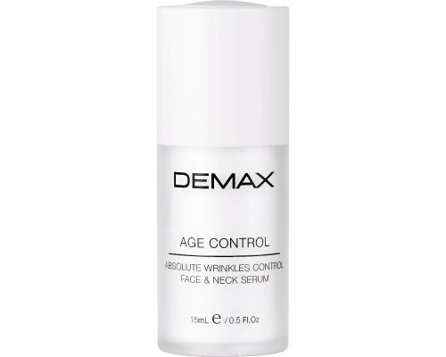 Лифтинг-сыворотка для омоложения кожи Demax Absolute Wrinkles Control Face And Neck Serum 15 мл