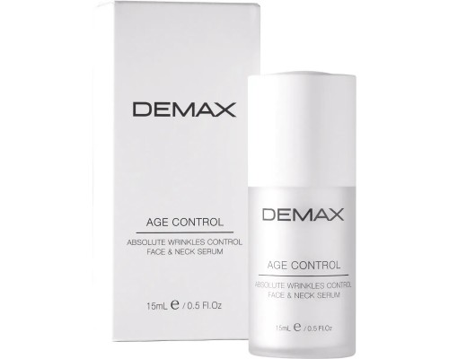 Лифтинг-сыворотка для омоложения кожи Demax Absolute Wrinkles Control Face And Neck Serum 15 мл