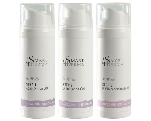 Полинуклеотидная карбокситерапия Smart4Derma Baccare Rose Carboxy 3х100 мл