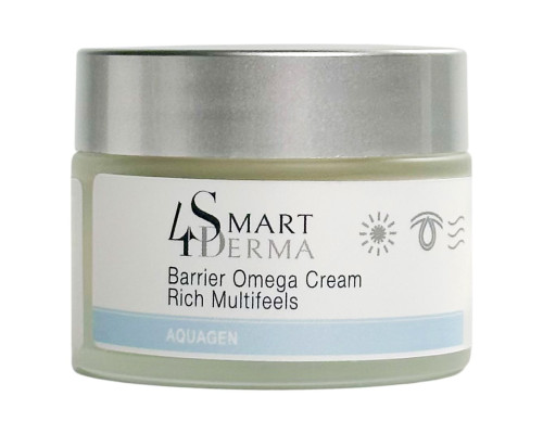Розкішний живильний крем з церамідами Smart4Derma Barrier Omega Cream Rich Multifeels
