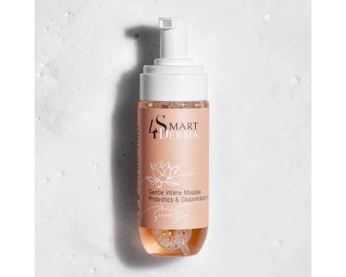 Осветляющая антиоксидантная пенка для деликатных зон Smart4Derma Gentle Intime Mousse 150 мл