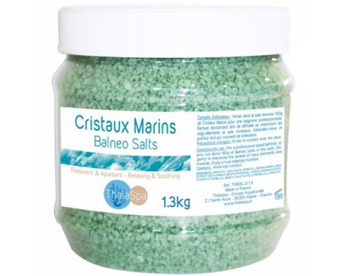Бальнео сіль морські кристали - Thalaspa Balneo salt 1,3 кг